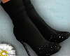 Little black dress boots