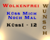 Wolkenfrei - Küss Mich