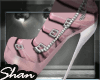 *MSB* Pink Chain Boots
