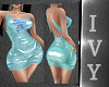 IV.SexyGirl Aqua Dress