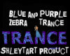 B&P Zebra Trance Letters