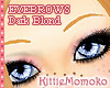 DOLL Dark Blond Eyebrows