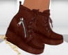 SE-Brown Leather Boots