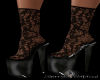 Lace Leather Boots