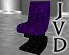 Purple Poseless Chair