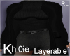 K Kylie layer coat blk