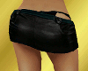 Teal and Black Miniskirt