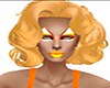 Orange Drag Makeup