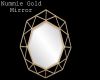 Nummie Gold Mirror