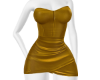 A^ sexy Gold Dress