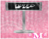 *M* Vip sign silv blk