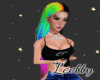 Ezzie black & rainbow