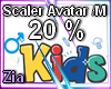 Scaler Kid Avatar *M 20%