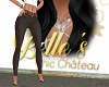 TELMA DARK BELT PANTS 