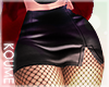 ▼ Leather Gaia Skirt
