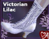 .a Victorian Boot Lilac