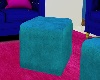 Lite Blu Pouf