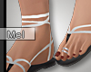 Mel*White Boho Sandals