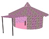 Pink Floral Wedding Tent