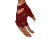 [Cold] Red Leather Glove