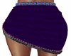 Blue Cord Gem Skirt