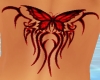 Tattoo Butterfly Red MB