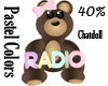 C] Pastel Bear Radio 40%