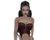Vamp Tease Bustier Red