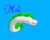 White Green Dragon Tail