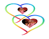 Love Hearts Rainbow