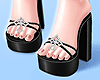 Sasha Black Heels