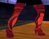 redswirl thighhigh boots