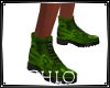 Green Hearts Boots