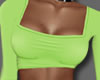 "Yvonne" Top Lime