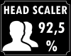 ! Head Scaler 92,5 %
