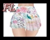 {FL}Flower mini skirt RL