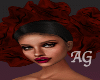 Red Silk Head Piece
