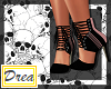 SkullA - Heels Pink