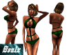 Emerald Cross Swimsuit
