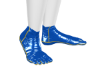Sapphire Foot Gloves