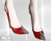 𝖒. Red Luxe Pumps