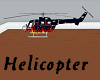 fire Flying Helicopter