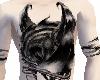 dragon wolf tattoo