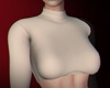M.  Crop Sweater White