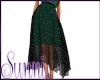 Summer Skirt Teal/Blck