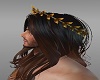 gold laural crown