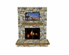 FIRE PLACE WITH TV
