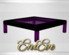 Enc. Purple Side Table