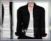 ↯ jacket + striped top