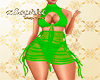 *SK* Sexy Dress Green